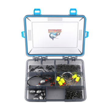 162-Piece Complete Beach & Pier Fishing Kit